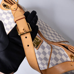 LOUIS VUITTON DAMIER AZUR GALLIERA PM SHOULDER BAG GHW