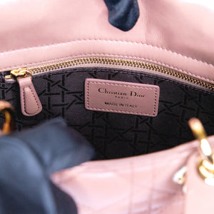CHRISTIAN DIOR SMALL LADY DIOR MY ABC DIOR BAG LAMBSKIN SHW
