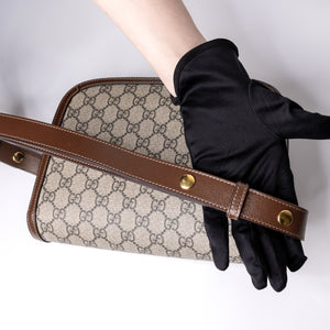 GUCCI HORSEBIT 1955 BAG GG SUPREME CANVAS GHW