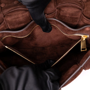 BOTTEGA VENETA CHAIN CASSETTE HANDBAG GHW