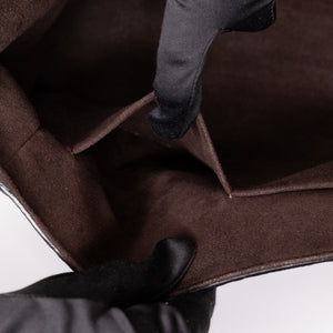 LOUIS VUITTON EMPREINTE TROCADERO SHOULDER BAG  BLACK GHW