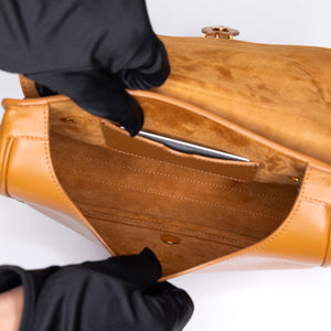 CHRISTIAN DIOR MEDIUM DIOR BOBBY BAG CALFSKIN CARAMEL GHW