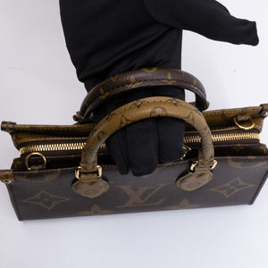 LOUIS VUITTON ONTHEGO EAST WEST MONOGRAM REVERSE GHW