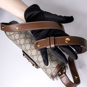 GUCCI HORSEBIT 1955 BAG GG SUPREME CANVAS GHW