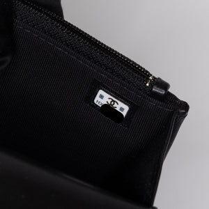 CHANEL 22K MINI WALLET ON CHAIN GHW (MICROCHIP)