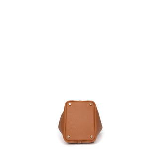 HERMES PICOTIN 18 LOCK BAG CLEMENCE GOLD GHW STAMP K