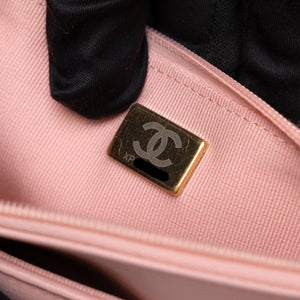 CHANEL TOP HANDLE TRENDY CC WALLET ON CHAIN (MICROCHIP)