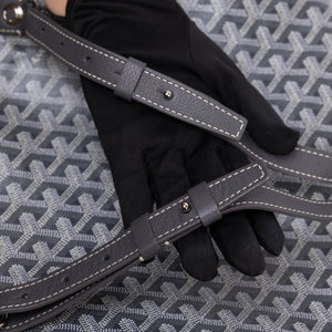 GOYARD SAINT LEGER BACKPACK GOYARDINE CANVAS GREY