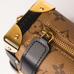 LOUIS VUITTON MONOGRAM REVERSE CANVAS SIDE TRUNK