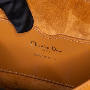 CHRISTIAN DIOR MEDIUM DIOR BOBBY BAG CALFSKIN CARAMEL GHW