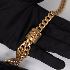 CHANEL 22K MINI WALLET ON CHAIN GHW (MICROCHIP)