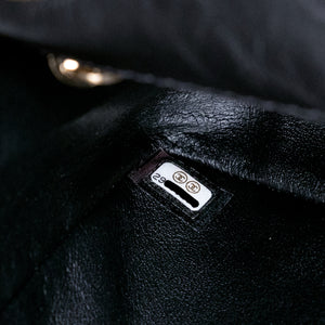 CHANEL MINI 2.55 REISSUE AGED CALFSKIN BLACK GHW