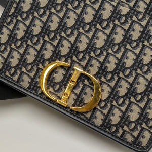 CHRISTIAN DIOR MONTAIGNE 30 MEDIUM BAG OBLIQUE JACQUARD GHW