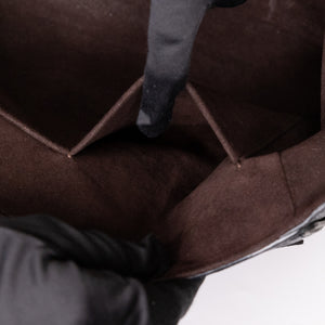 LOUIS VUITTON EMPREINTE TROCADERO SHOULDER BAG  BLACK GHW