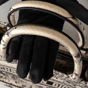 DIOR MEDIUM BOOK TOTE TOILE DE JOUY ZODIAC EMBROIDERY