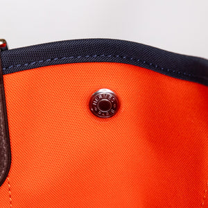 HERMES THE GROOMING BAG BLUE NAVY / FEU STAMP Z