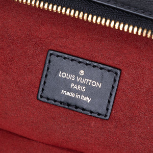 LOUIS VUITTON VANITY PM BLACK/BEIGE CALFSKIN GHW