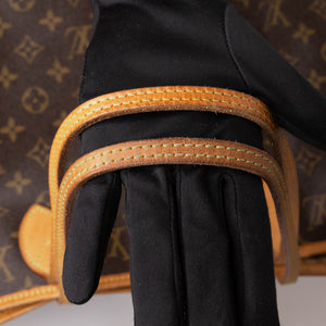 LOUIS VUITTON NEVERFULL MM MONOGRAM CANVAS GHW