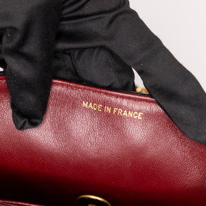 CHANEL VINTAGE CLASSIC SQUARE FLAP LAMBSKIN GHW