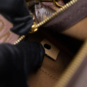 LOUIS VUITTON MULTI POCHETTE ACCESSORIES ROSE MONOGRAM CANVAS GHW