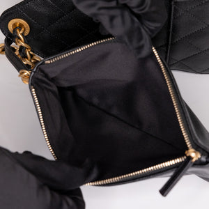 CHANEL 25 MEDIUM BAG CAVIAR LEATHER GHW