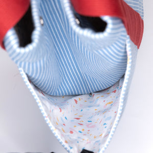 HERMES NAPPY BAG COTTON BLUE SHW