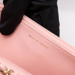 CHANEL TOP HANDLE TRENDY CC WALLET ON CHAIN (MICROCHIP)