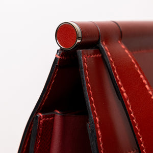 HERMES SACABAR 24 BAG EPSOM / SWIFT SIENNNE / CUIVRE SHW STAMP D