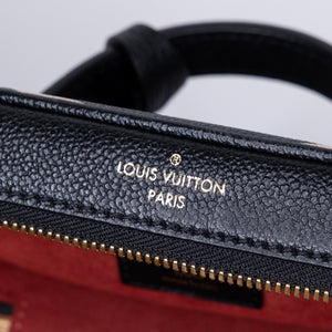 LOUIS VUITTON VANITY PM BLACK/BEIGE CALFSKIN GHW