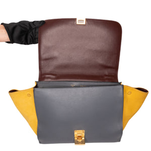 CELINE TRAPEZE BAG MULTICLOUR GHW