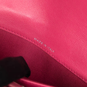 CHANEL CAMELLIA PINK LARGE FLAP WALLET