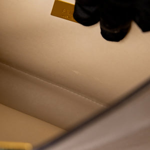 FENDI SMALL PEEKABOO BAG BROWN CALFSKIN LEATHER GHW