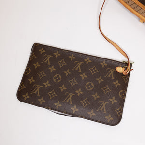 LOUIS VUITTON NEVERFULL MM MONOGRAM CANVAS GHW