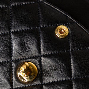 CHANEL VINTAGE MEDIUM CLASSIC FLAP LAMB SKIN GHW