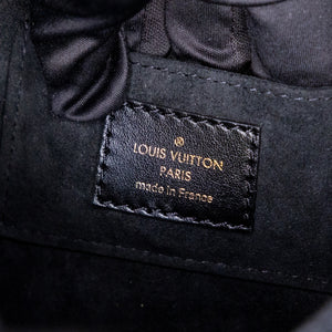 LOUIS VUITTON MINI DAUPHINE BLACK EPI LEATHER GHW