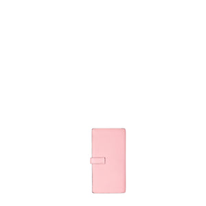 HERMES BEARN LONG WALLET CHEVRE MYSORE 3Q ROSE SAKURA SHW STAMP T