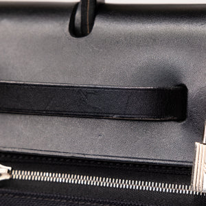 HERMES HERBAG 31 BLACK SHW STAMP T