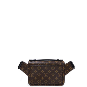 LOUIS VUITTON S LOCK SLING BAG MONOGRAM CANVAS BLACK HARDWARE