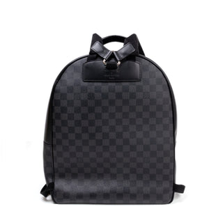 LOUIS VUITTON DAMIER GRAPHITE JOSH BACKPACK CANVAS BLACK GRAY MEN UNISEX