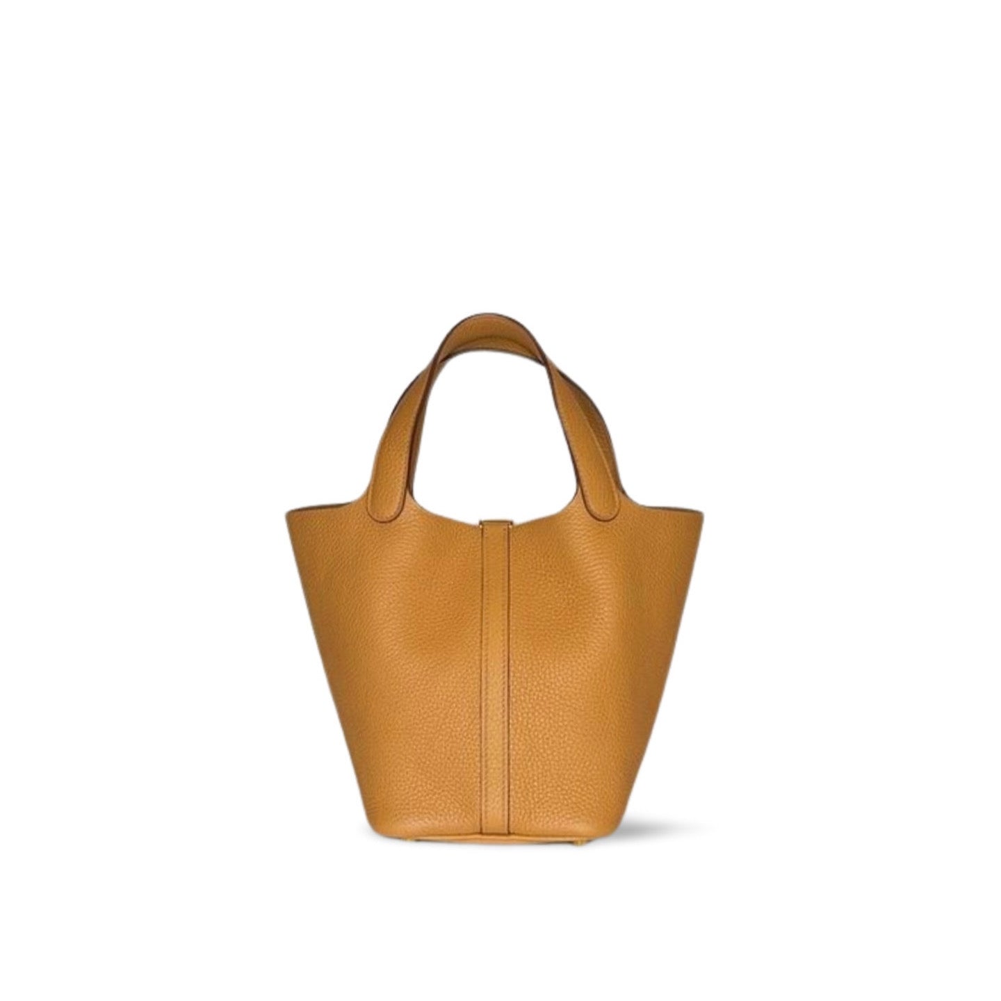 HERMES PICOTIN LOCK 18 BISCUIT GHW STAMP Z