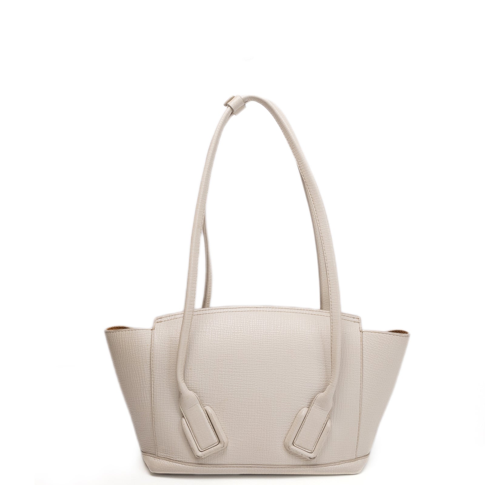 BOTTEGA VENETA ARCO BAG CALFSKIN WHITE GHW