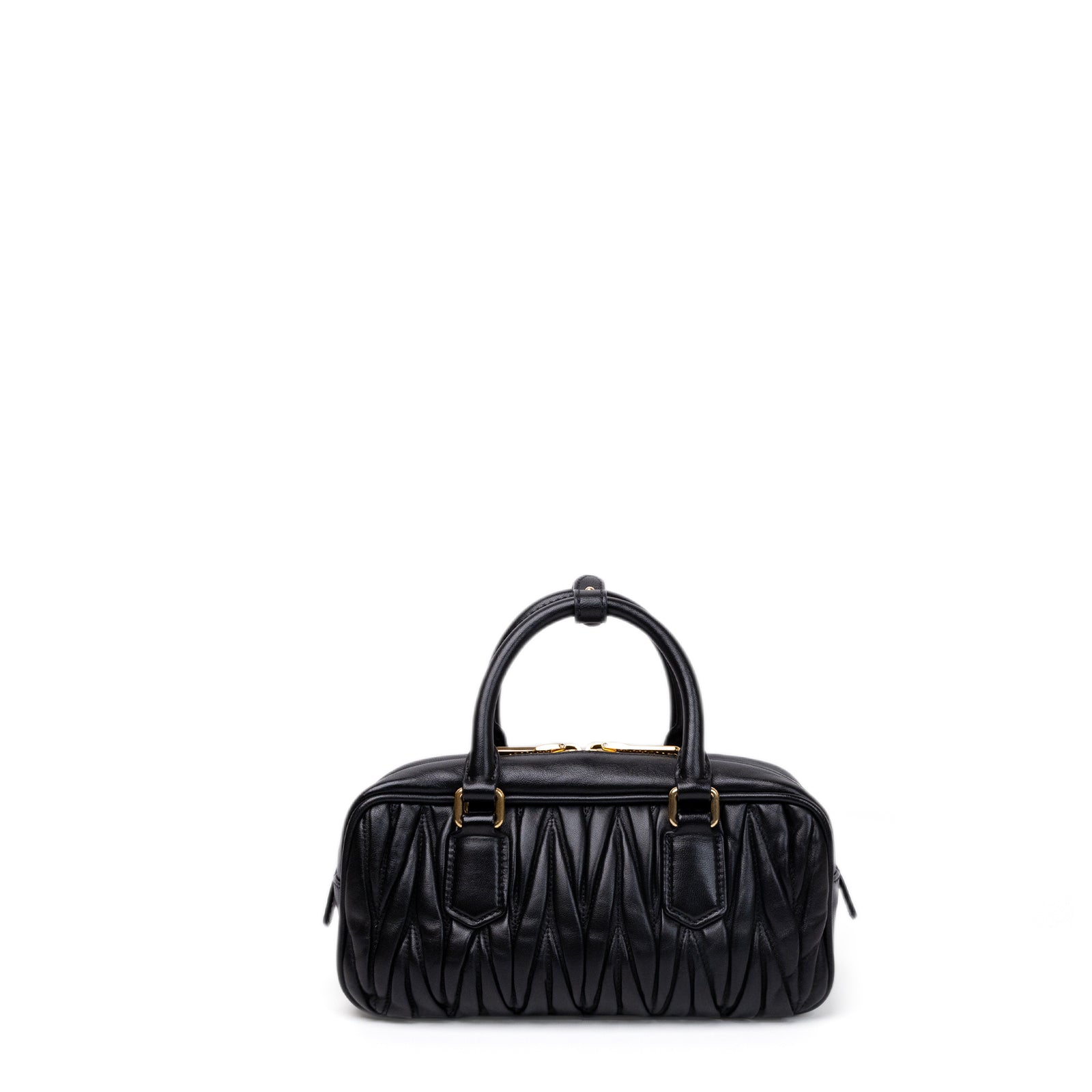 MIU MIU ARCADIE MATELASSE NAPPA BAG GHW