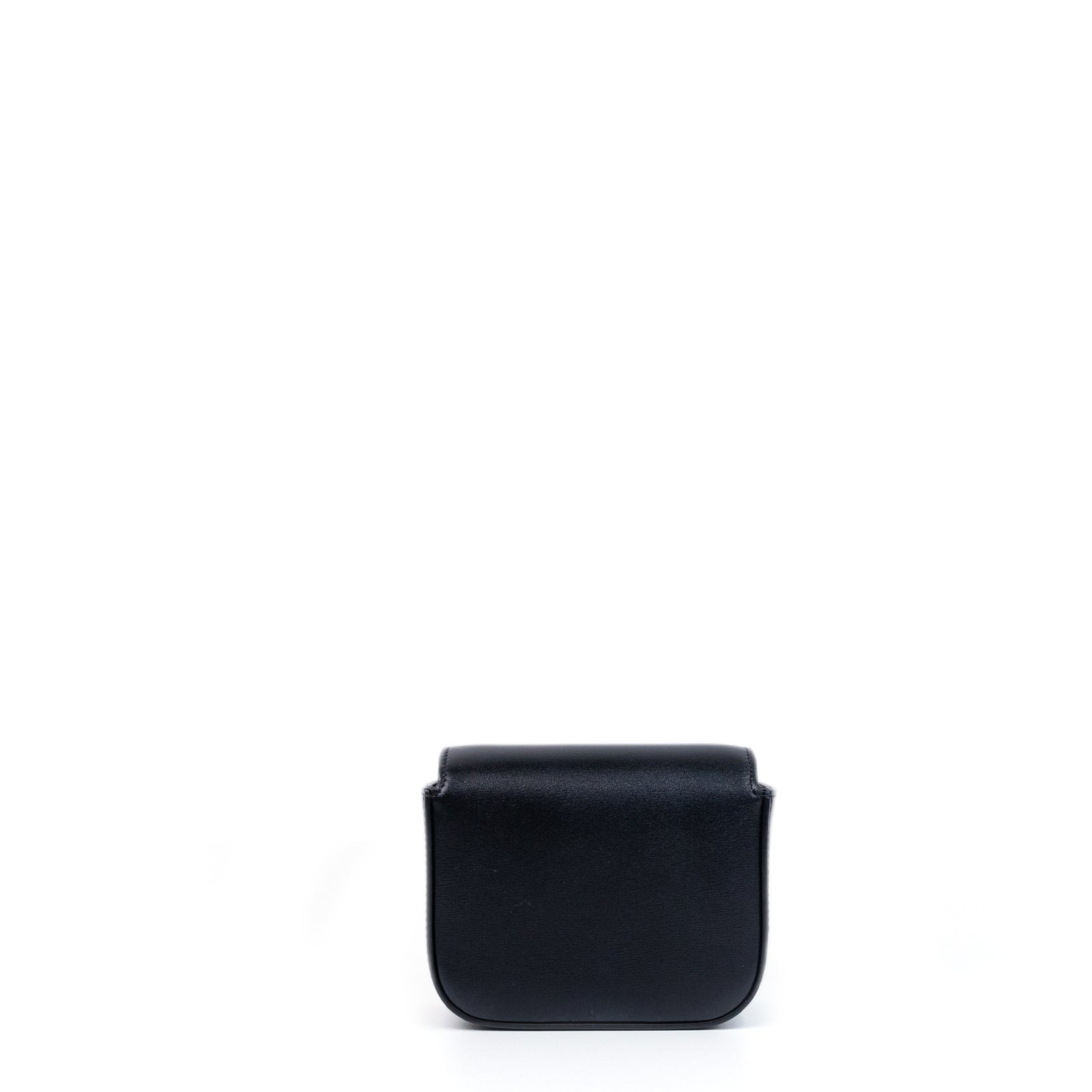 CELINE MINI CLAUDE BAG CALFSKIN LEATHER BLACK GHW