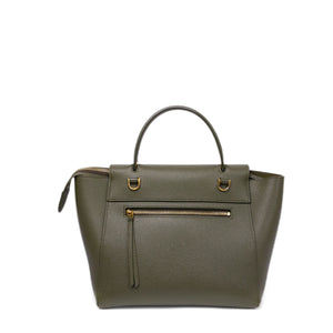 CELINE MICRO BELT BAG CALFSKIN MATCHA GREEN GHW
