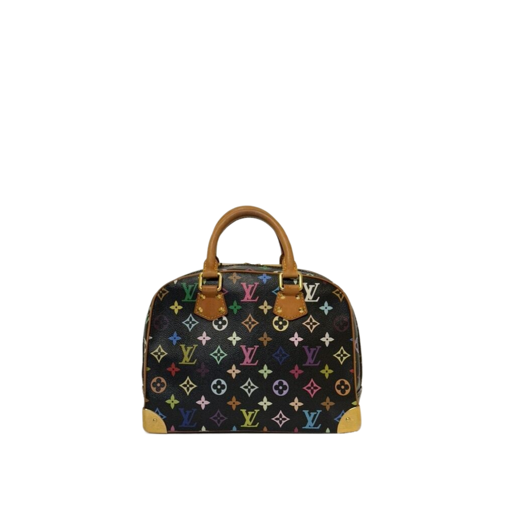 LOUIS VUITTON MONOGRAM MULTICOLOUR TROUVILLE HANDBAG BLACK