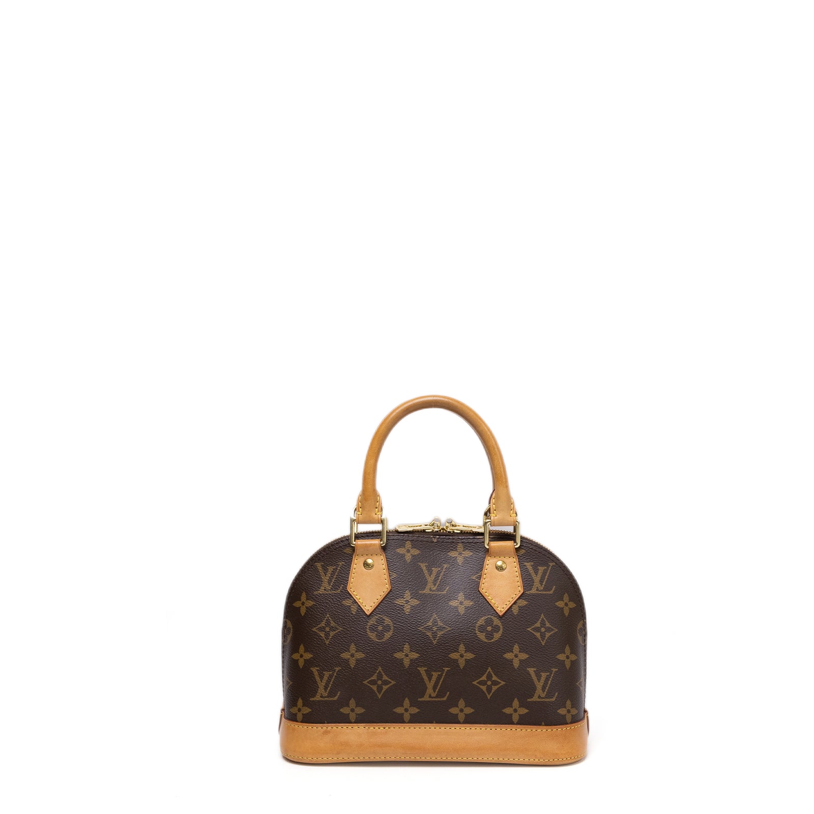 LOUIS VUITTON ALMA BB MONOGRAM CANVAS GHW
