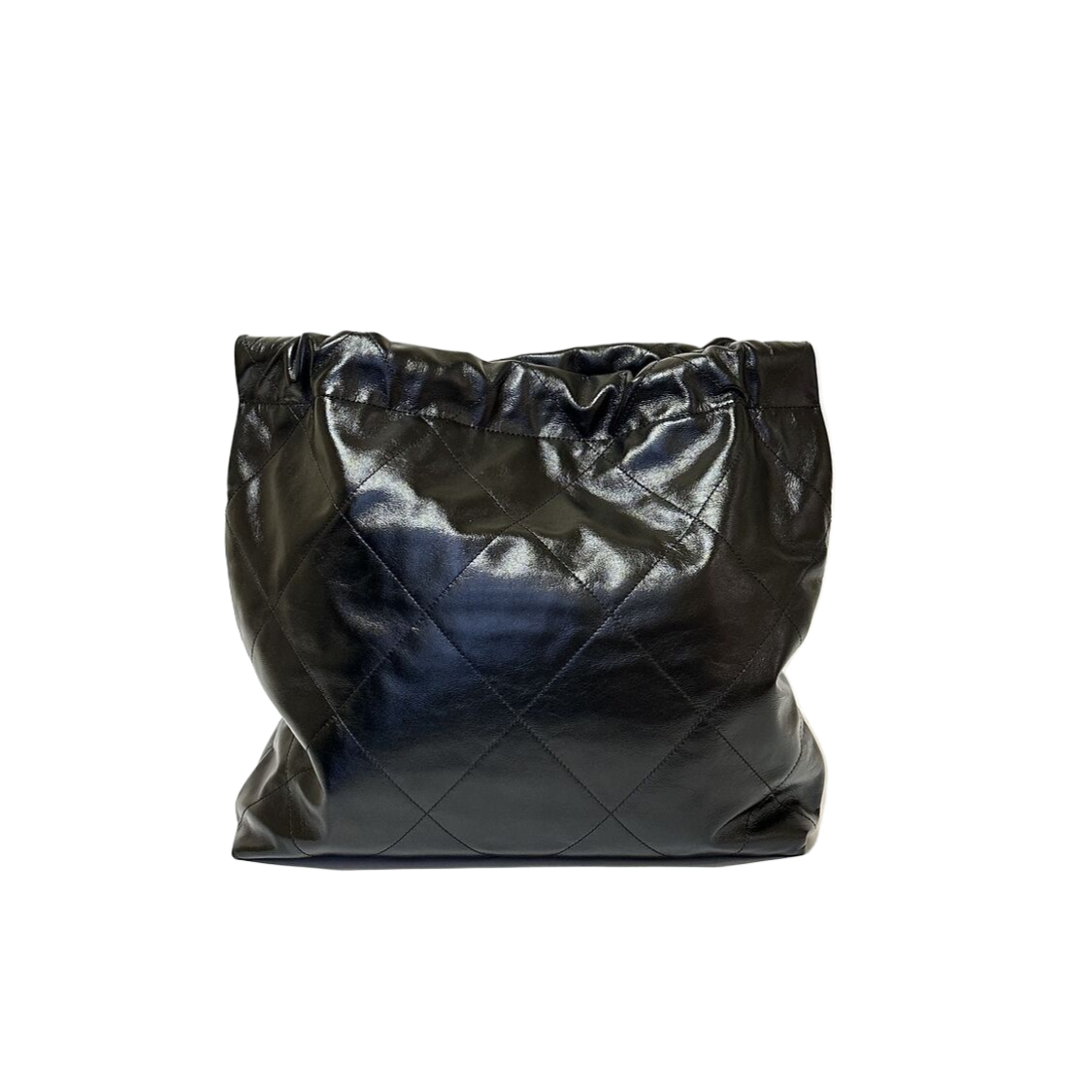 CHANEL 22 BAG MEDIUM SIZE BLACK GHW