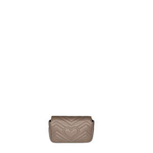 GUCCI MARMONT SUPER MINI LEATHER SHOULDER BAG