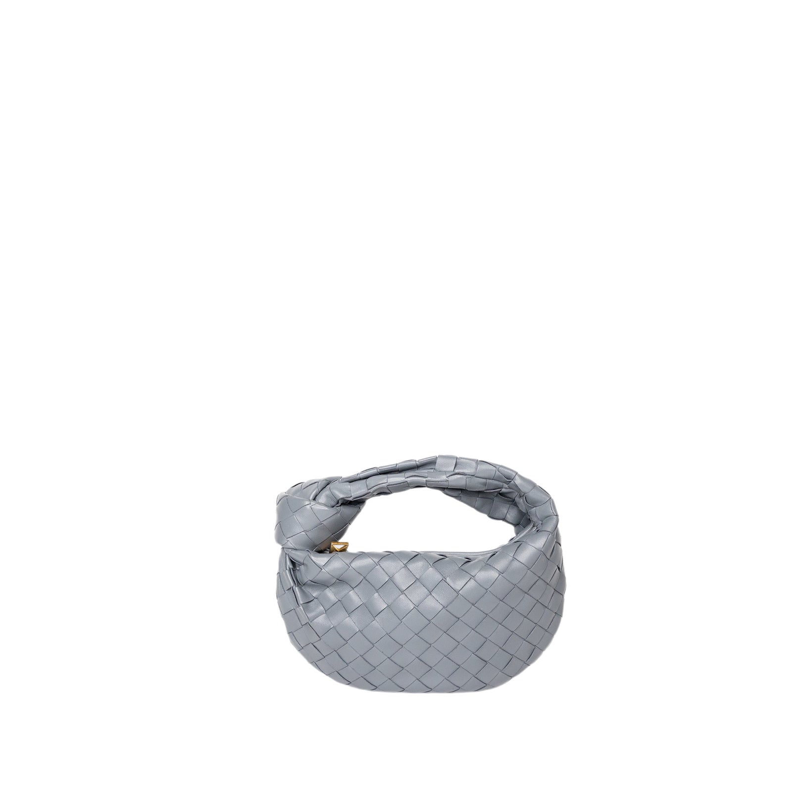 BOTTEGA VENETA MINI JODIE GREY CALF SKIN GHW