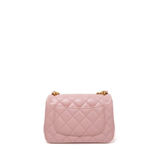 CHANEL 25B PEARL HANDLE MINI SQUARE (MICROCHIP)